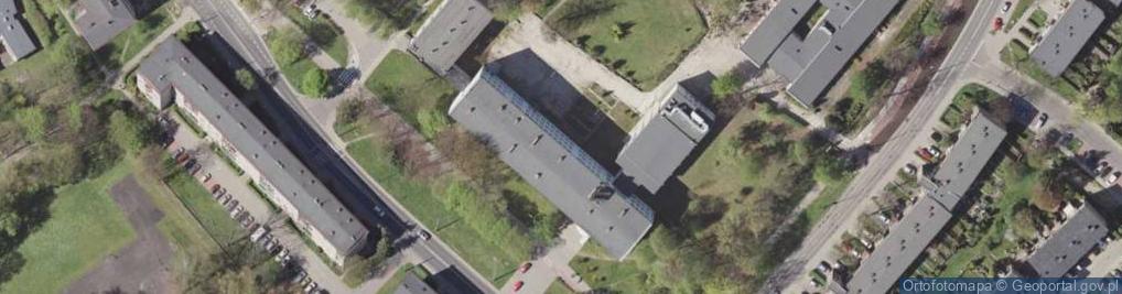 Zdjęcie satelitarne Szkoła Podstawowa Dla Dorosłych W Tychach