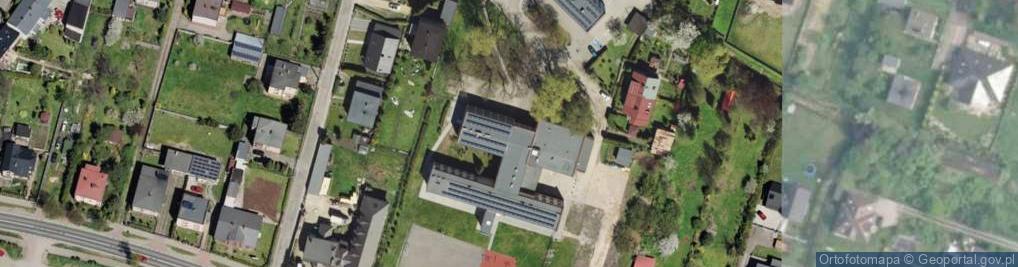 Zdjęcie satelitarne Szkoła Podstawowa Im. Adama Mickiewicza W Świerklańcu