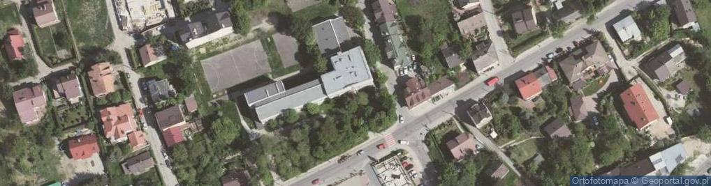 Zdjęcie satelitarne Szkoła Podstawowa Im. Bł. Celiny Borzęckiej W Krakowie