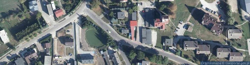 Zdjęcie satelitarne Szkoła Podstawowa Im. Gen. Jana Henryka Dąbrowskiego W Radzyniu Chełmińskim