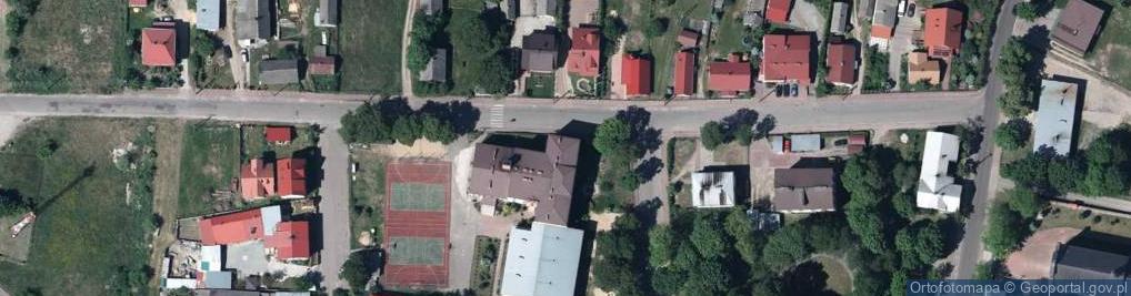 Zdjęcie satelitarne Szkoła Podstawowa Im. Henryka Sienkiewicza W Okrzei