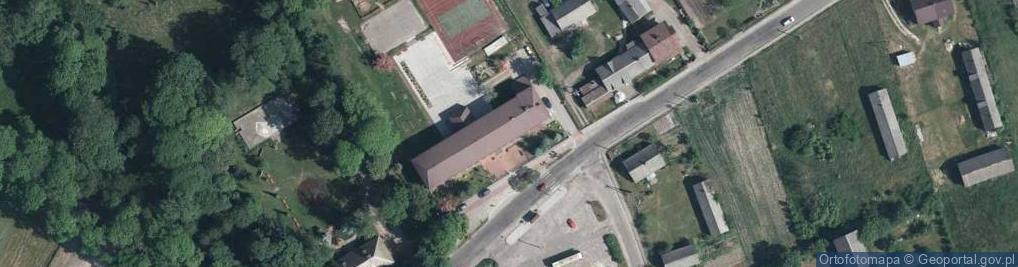 Zdjęcie satelitarne Szkoła Podstawowa Im. Henryka Sienkiewicza W Woli Okrzejskiej