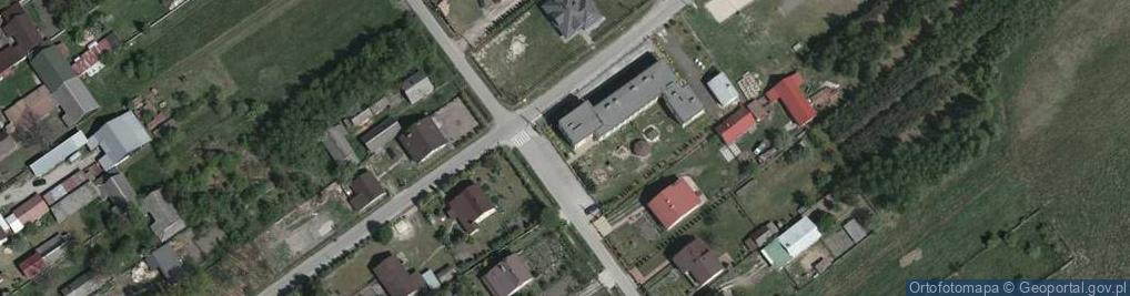Zdjęcie satelitarne Szkoła Podstawowa Im. Hrabiego Stanisława Tarnowskiego W Tarnowskiej Woli