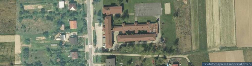 Zdjęcie satelitarne Szkoła Podstawowa Im. Ignacego Łukasiewicza W Kobylance