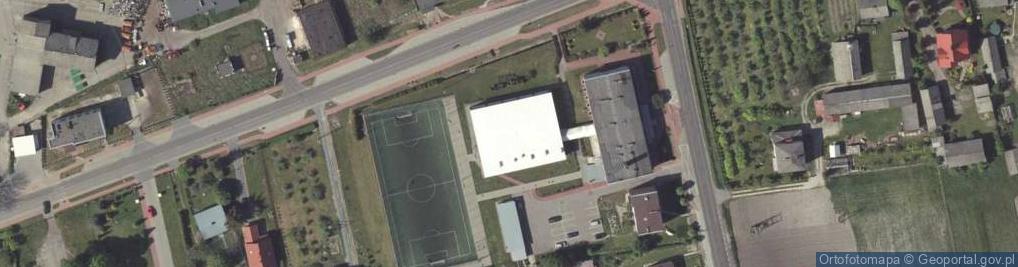 Zdjęcie satelitarne Szkoła Podstawowa Im. Jana Kochanowskiego W Łaziskach