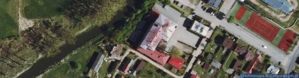 Zdjęcie satelitarne Szkoła Podstawowa Im. Jana Pawła II W Krasnosielcu