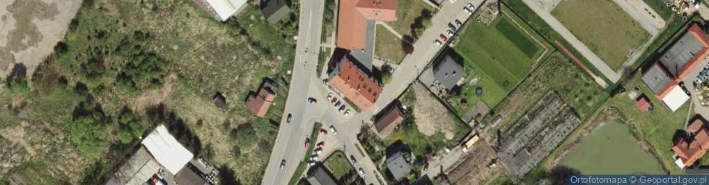 Zdjęcie satelitarne Szkoła Podstawowa Im. Jana Pawła II W Psarach