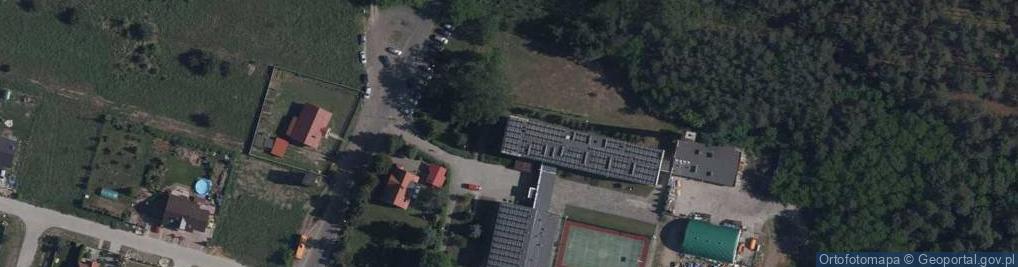 Zdjęcie satelitarne Szkoła Podstawowa Im.jana Pawła II W Zaborze