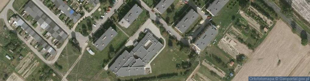 Zdjęcie satelitarne Szkoła Podstawowa Im. Jana Pawła II W Zagrodnie