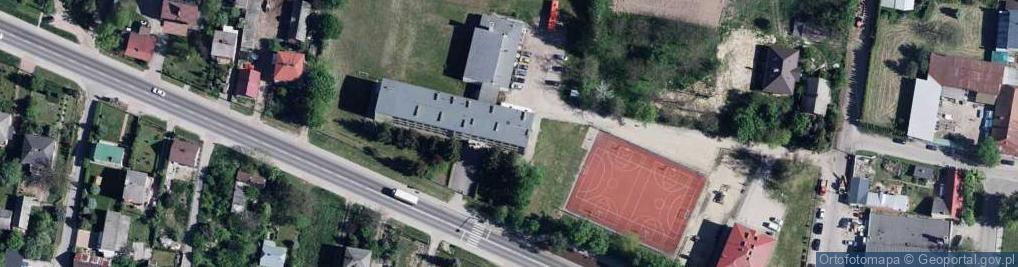 Zdjęcie satelitarne Szkoła Podstawowa Im. Jana Pocka W Markuszowie