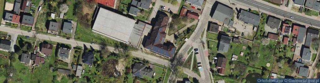 Zdjęcie satelitarne Szkoła Podstawowa Im. Kai Mireckiej W Nakle Śląskim