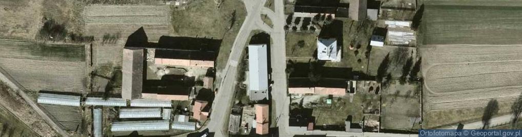 Zdjęcie satelitarne Szkoła Podstawowa Im. Karola Wojtyły W Osieku
