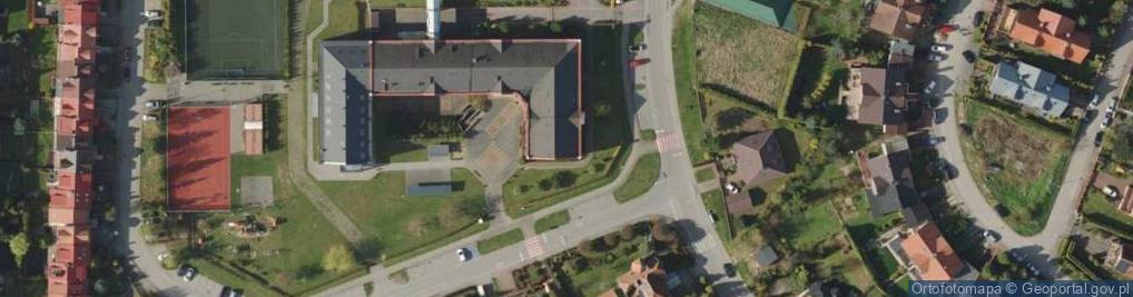 Zdjęcie satelitarne Szkoła Podstawowa Im. Karola Wojtyły W Rotmance
