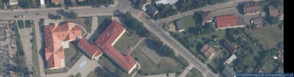 Zdjęcie satelitarne Szkoła Podstawowa Im. Kpr. Feliksa Ignacego Grabowskiego W Bodzanowie W Bodzanowie