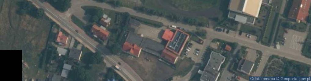 Zdjęcie satelitarne Szkoła Podstawowa Im. Kunegundy Pawłowskiej W Trąbkach Wielkich
