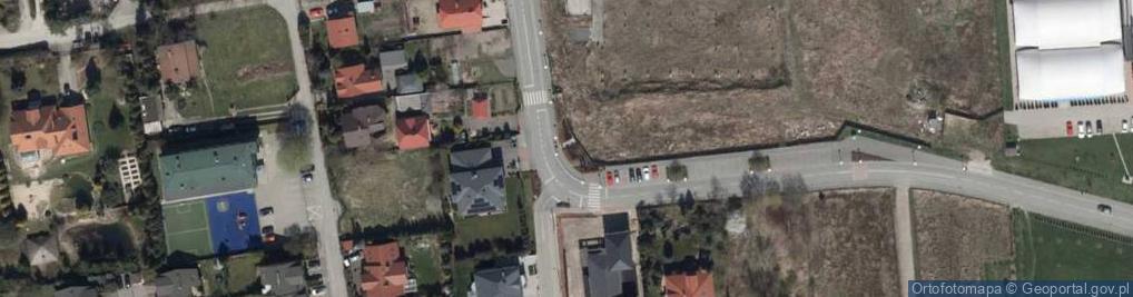 Zdjęcie satelitarne Szkoła Podstawowa Im. Polskich Olimpijczyków W Mysiadle