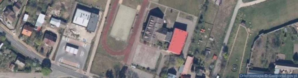 Zdjęcie satelitarne Szkoła Podstawowa Im.st.sierż. M. Majchrzaka W Moryniu