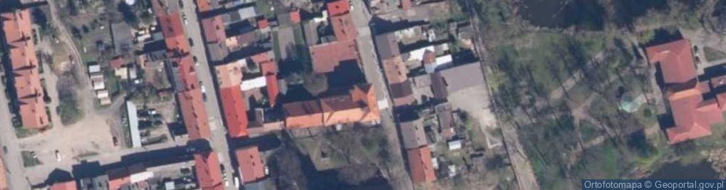 Zdjęcie satelitarne Szkoła Podstawowa Im.stefana Żeromskiego W Trzcińsku-Zdroju