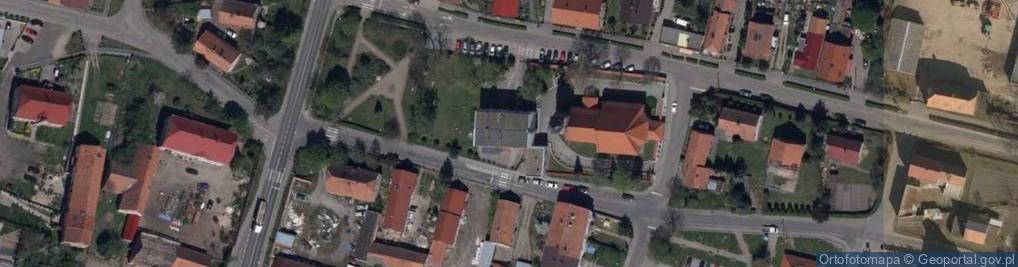 Zdjęcie satelitarne Szkoła Podstawowa Im. Świętej Jadwigi Śląskiej W Kunicach