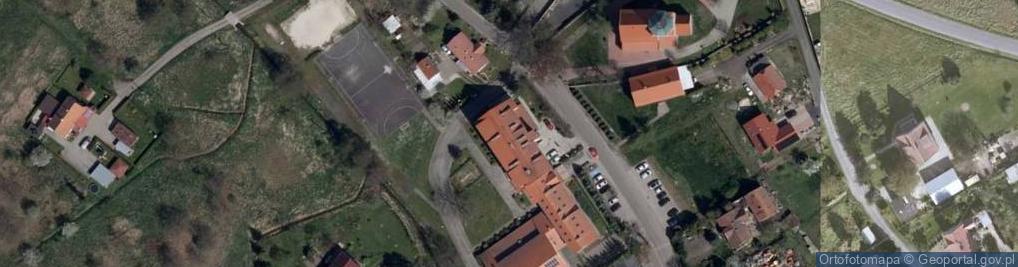 Zdjęcie satelitarne Szkoła Podstawowa Im. Sybiraków W Jerzmankach