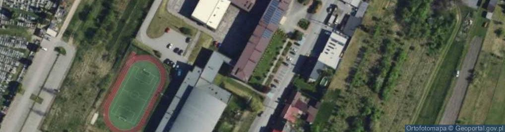 Zdjęcie satelitarne Szkoła Podstawowa Im.tadeusza Kościuszki W Mstowie