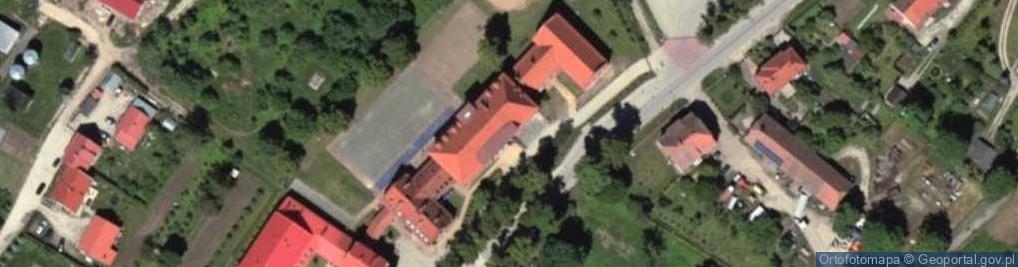 Zdjęcie satelitarne Szkoła Podstawowa Im. Ziemi Warmińskiej W Bisztynku