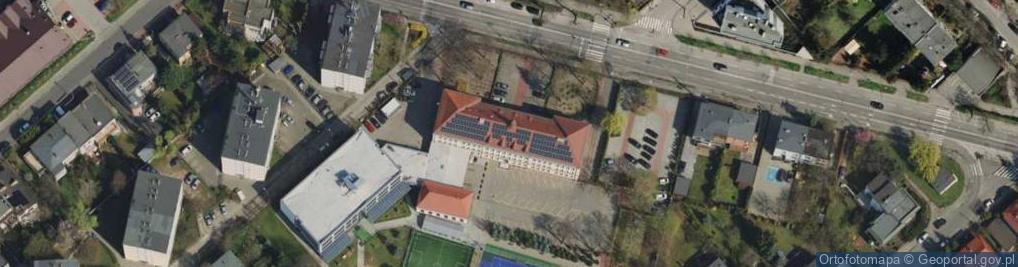 Zdjęcie satelitarne Szkoła Podstawowa International School Of Poznan