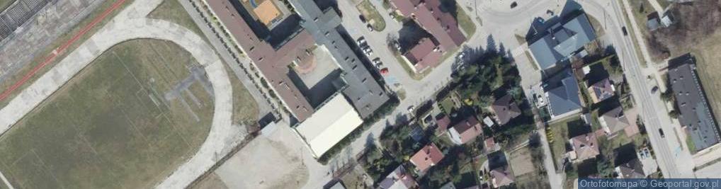 Zdjęcie satelitarne Szkoła Podstawowa Mistrzostwa Sportowego 'Lks Igloopol' Dębica
