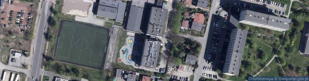 Zdjęcie satelitarne Szkoła Podstawowa Mistrzostwa Sportowego Nr 31 W Rybniku