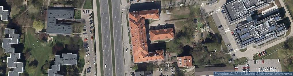 Zdjęcie satelitarne Szkoła Podstawowa Montessori Im. Św. Urszuli Ledóchowskiej