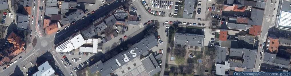 Zdjęcie satelitarne Szkoła Podstawowa Nr 1 Im. 'Marii Konopnickiej' W Ostrowie Wielkopolskim
