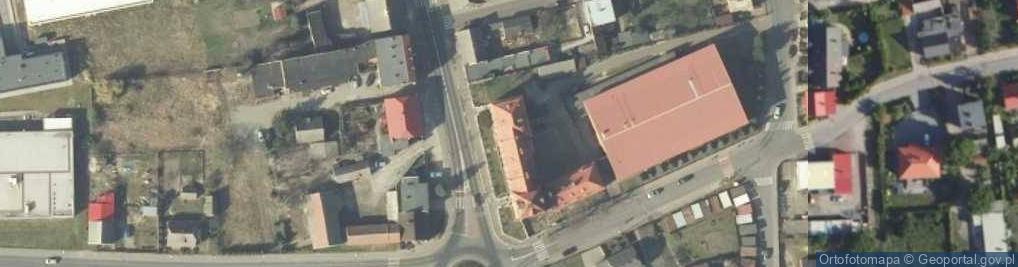 Zdjęcie satelitarne Szkoła Podstawowa Nr 1 Im. Adama Borysa