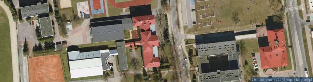 Zdjęcie satelitarne Szkoła Podstawowa Nr 1 Im. Adama Mickiewicza W Wyszkowie