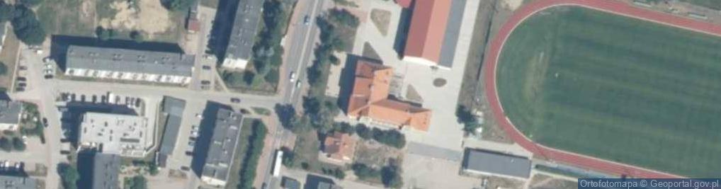 Zdjęcie satelitarne Szkoła Podstawowa Nr 1 Im. Feliksa Nowowiejskiego W Barczewie