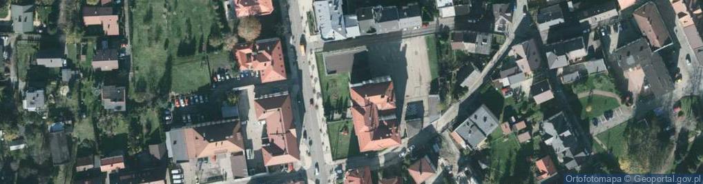 Zdjęcie satelitarne Szkoła Podstawowa Nr 1 Im. Gustawa Morcinka W Skoczowie