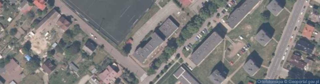 Zdjęcie satelitarne Szkoła Podstawowa Nr 1 Im. Jana Kochanowskiego W Trzebiatowie