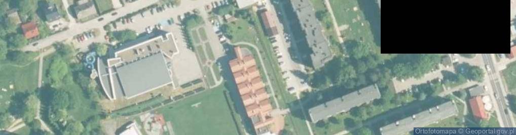 Zdjęcie satelitarne Szkoła Podstawowa Nr 1 Im. Jana Pawła II W Wadowicach