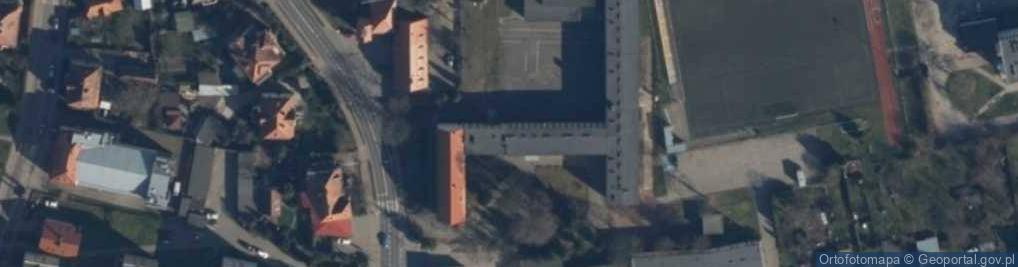 Zdjęcie satelitarne Szkoła Podstawowa nr 1 im. Janusza Kusocińskiego