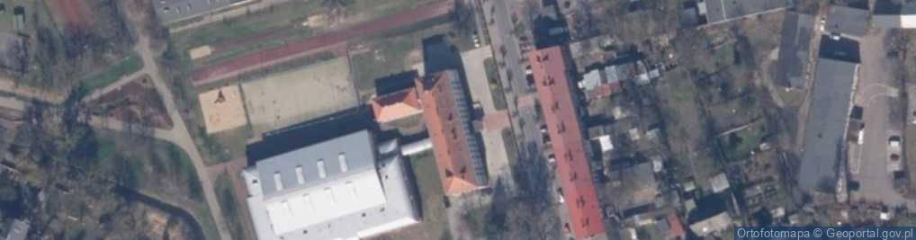 Zdjęcie satelitarne Szkoła Podstawowa Nr 1 Im. Komisji Edukacji Narodowej W Dębnie