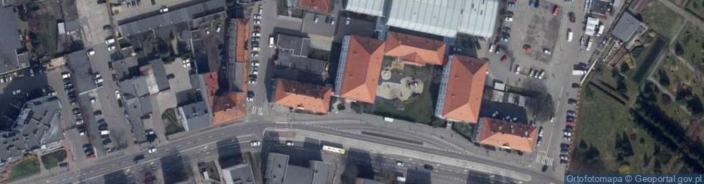 Zdjęcie satelitarne Szkoła Podstawowa Nr 1 Im. Konstytucji 3 Maja W Kaliszu