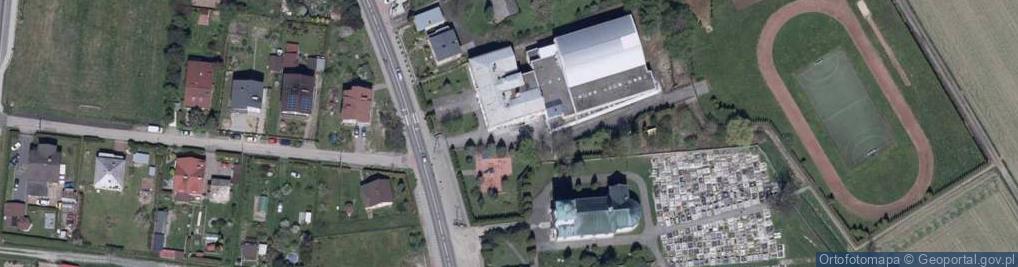 Zdjęcie satelitarne Szkoła Podstawowa Nr 1 Im.ks. Józefa Tischnera W Ligocie