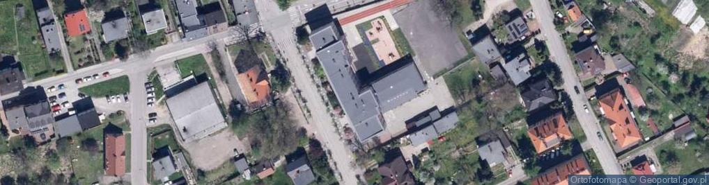 Zdjęcie satelitarne Szkoła Podstawowa Nr 1 Im. Książąt Pszczyńskich