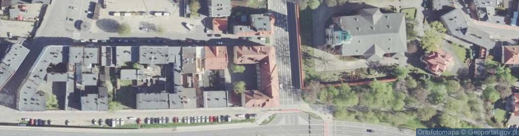 Zdjęcie satelitarne Szkoła Podstawowa Nr 1 Im. Marii Konopnickiej W Lesznie
