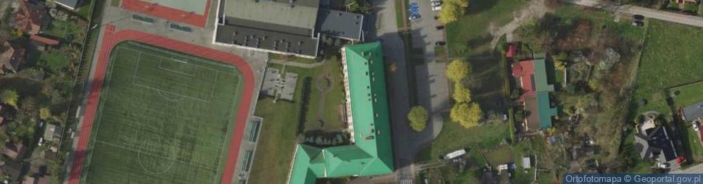 Zdjęcie satelitarne Szkoła Podstawowa Nr 1 Im. Marii Konopnickiej W Pruszczu Gdańskim