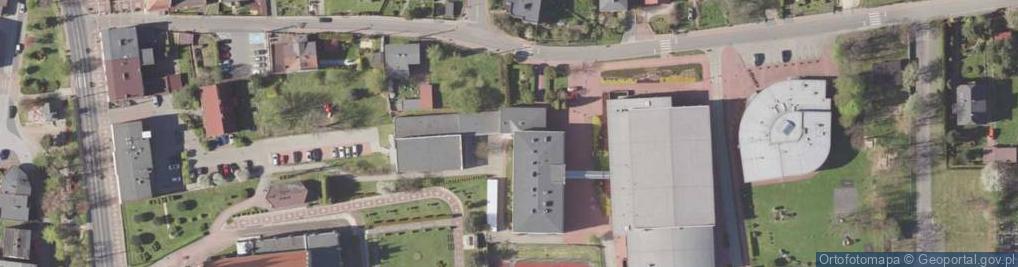 Zdjęcie satelitarne Szkoła Podstawowa Nr 1 Im. Powstańców Śląskich W Imielinie