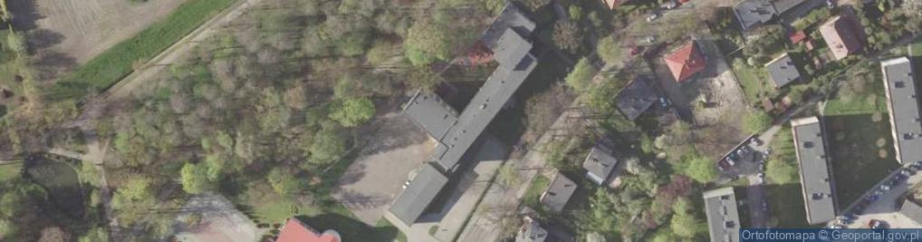 Zdjęcie satelitarne Szkoła Podstawowa Nr 1 Im. Powstańców Śląskich W Mikołowie