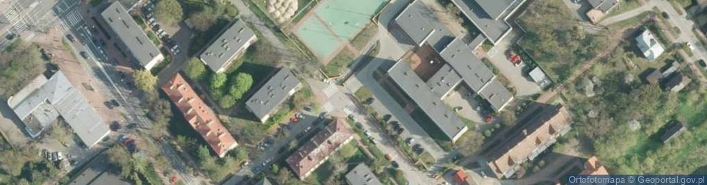 Zdjęcie satelitarne Szkoła Podstawowa Nr 1 Im. Tadeusza Kościuszki W Puławach