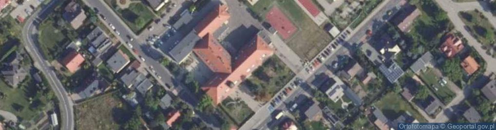 Zdjęcie satelitarne Szkoła Podstawowa Nr 1 Im. Tytusa Działyńskiego W Kórniku
