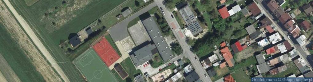 Zdjęcie satelitarne Szkoła Podstawowa Nr 1 Im. Władysława Łokietka W Skale