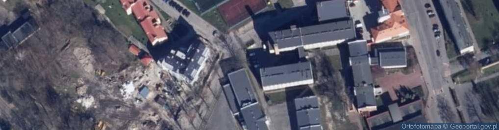 Zdjęcie satelitarne Szkoła Podstawowa Nr 1 Im. Wojska Polskiego W Choszcznie